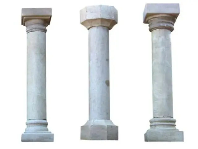 colunas de cimento zona norte