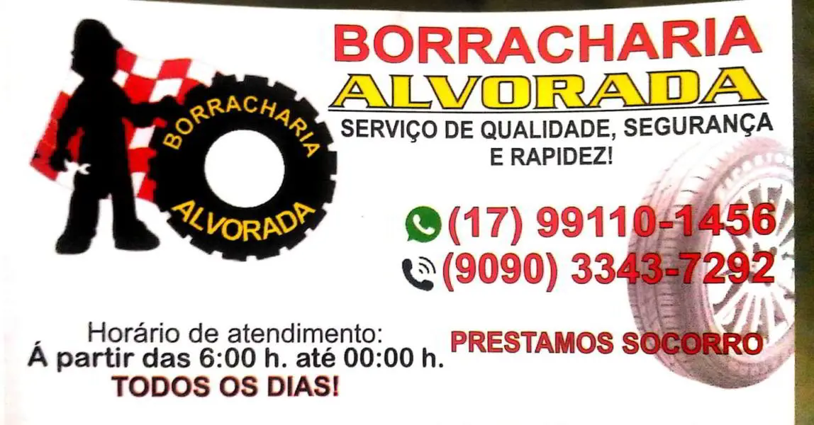 borracharia alvorada em bebedouro