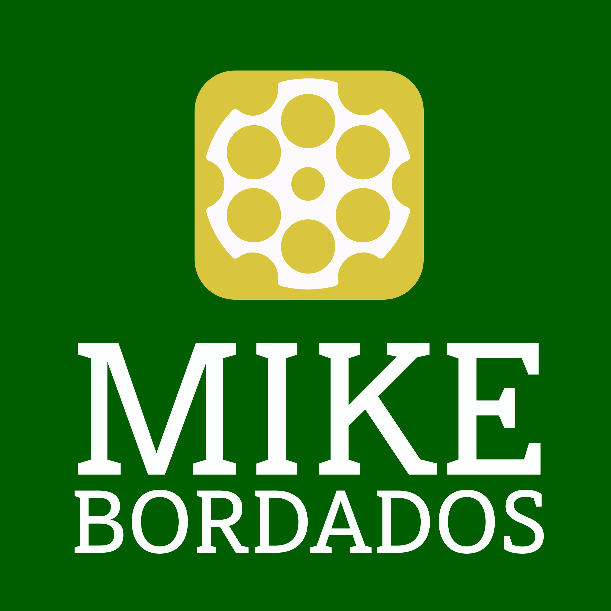 Mike Bordados - Logo